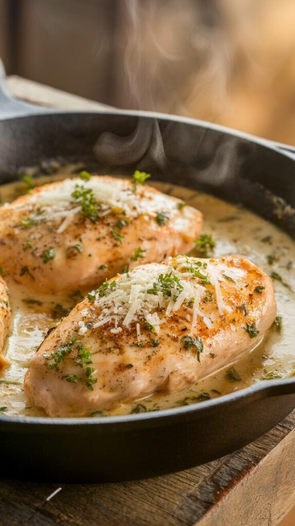 Creamy Garlic Parmesan Chicken