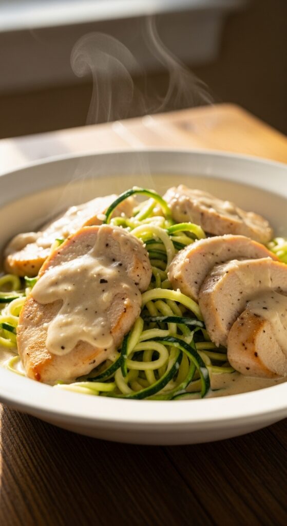 Creamy Keto Chicken Alfredo