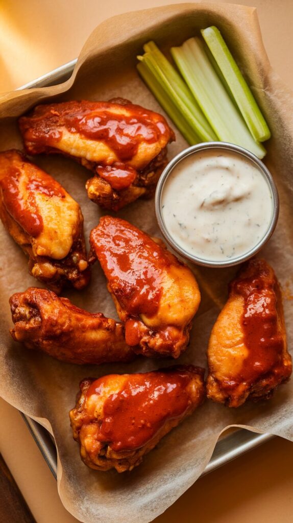 Crispy Baked Chicken Wings
