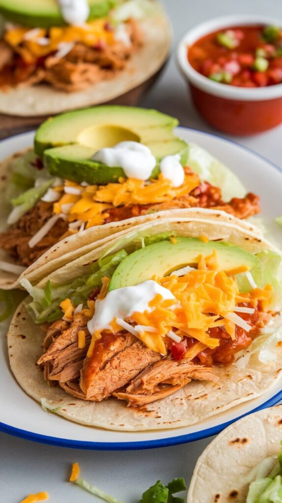 Crockpot Chicken Tacos