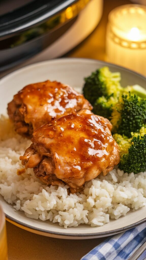 Crockpot Honey Garlic Chicken