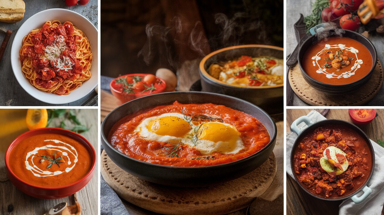 Crushed tomato recipes