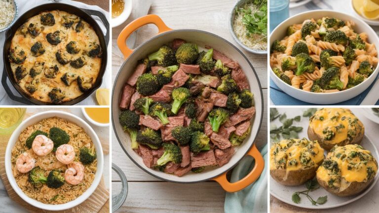 Dinner recipes with broccoli