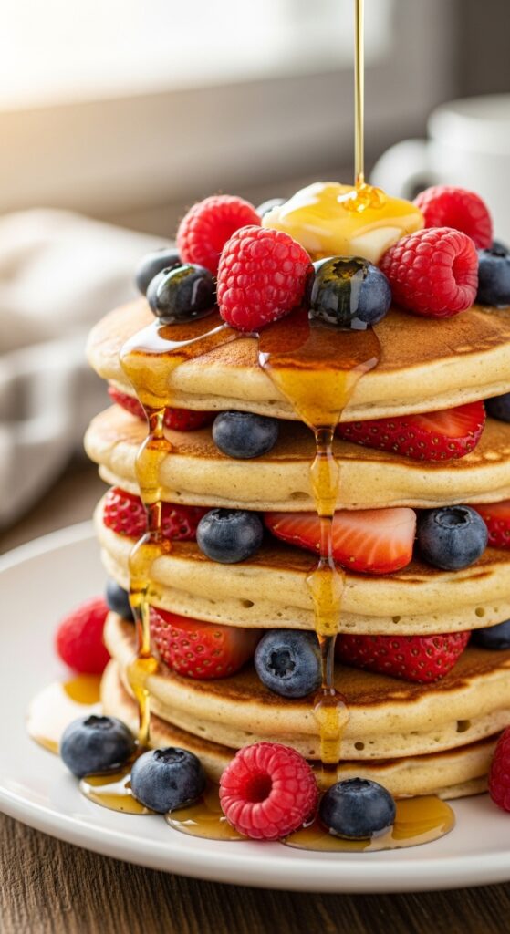 Fluffy Gluten Free Pancakes