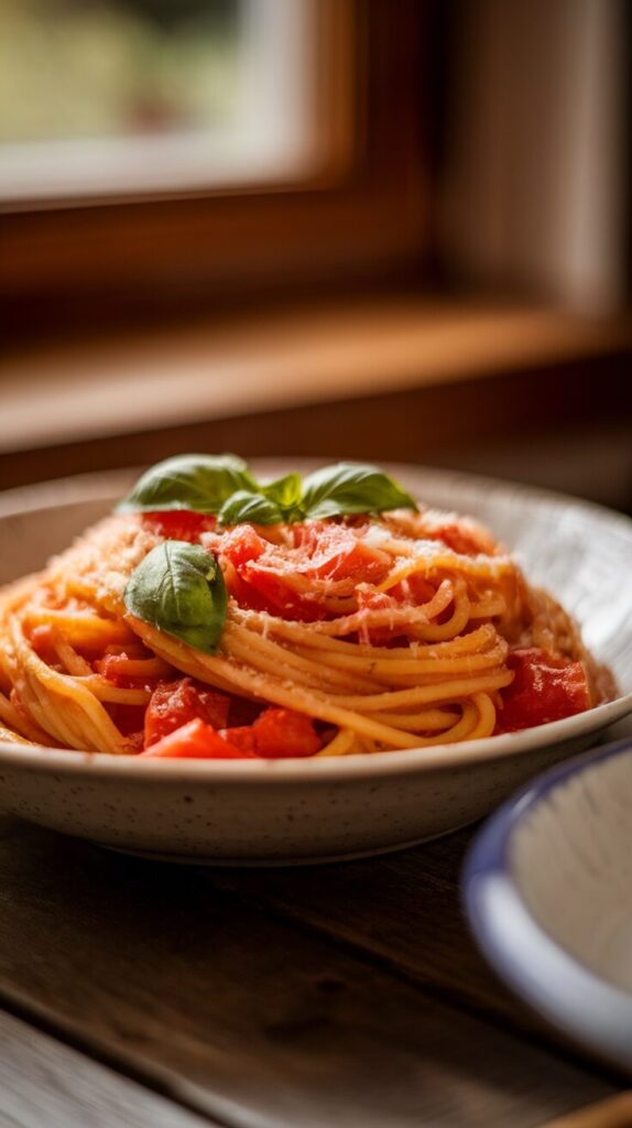Fresh Tomato Basil Pasta