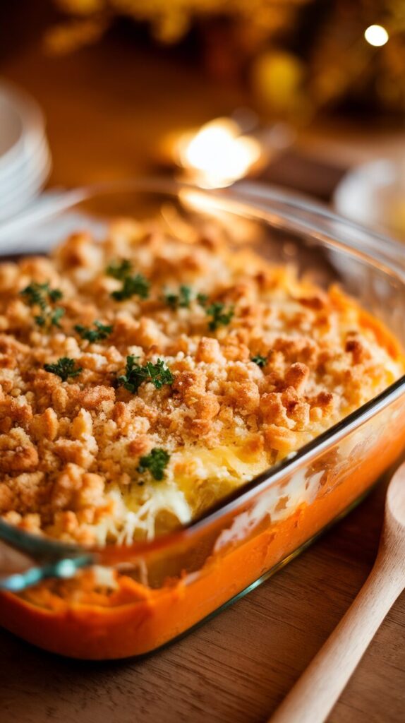 Garlic Butter Carrot Casserole