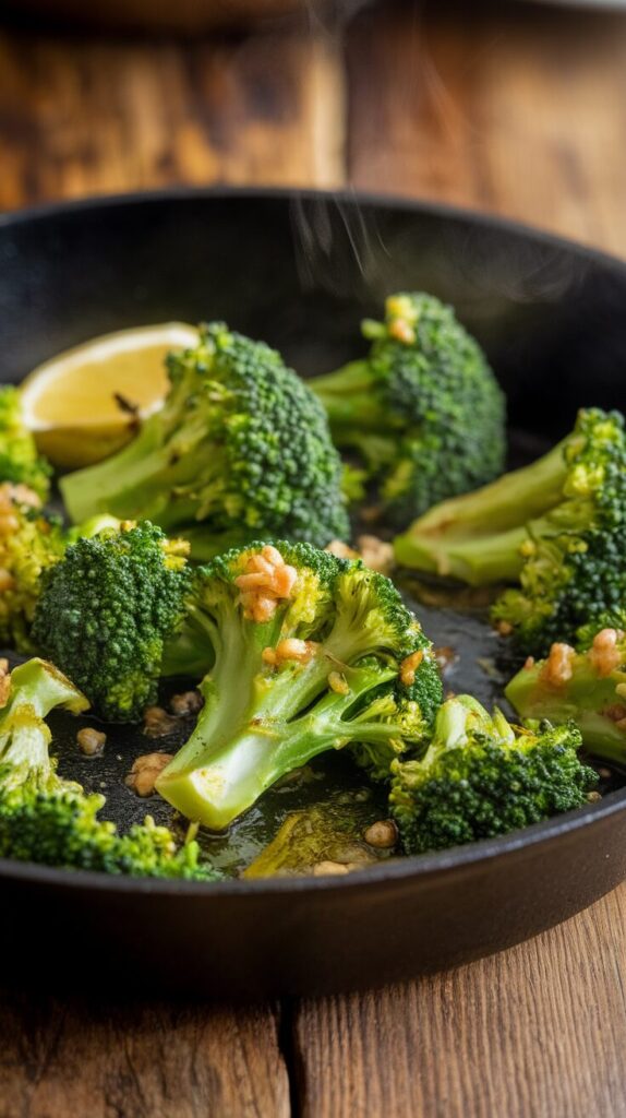 Garlic Lemon Broccoli: Quick & Zesty