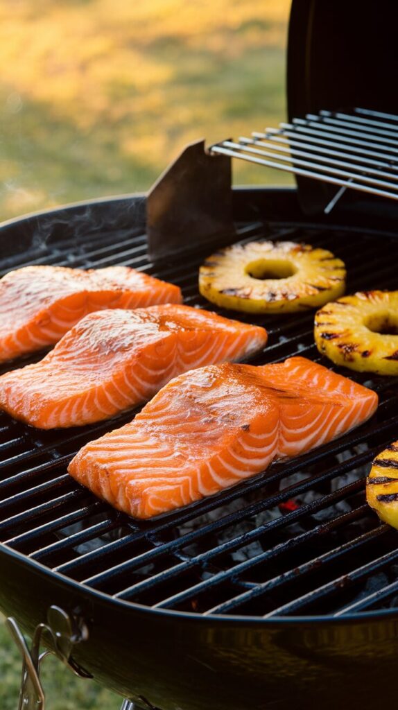 Grilled Teriyaki Salmon
