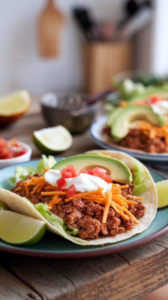 Ground Turkey Tacos