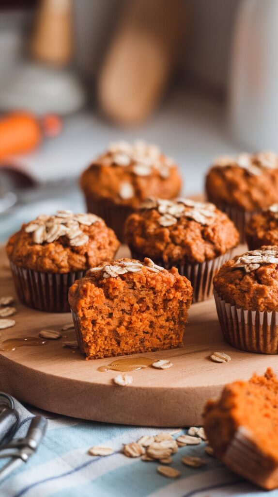Healthy Carrot Muffins