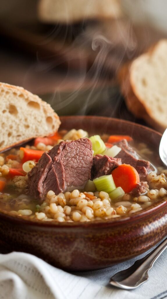 Hearty Beef and Barley Soup