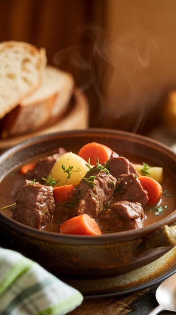 Hearty Crockpot Beef Stew