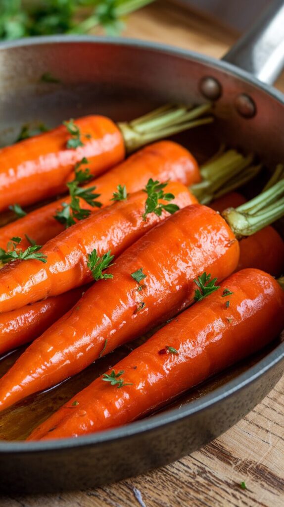 Honey Butter Glazed Carrots