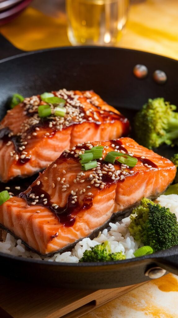 Honey Soy Glazed Salmon
