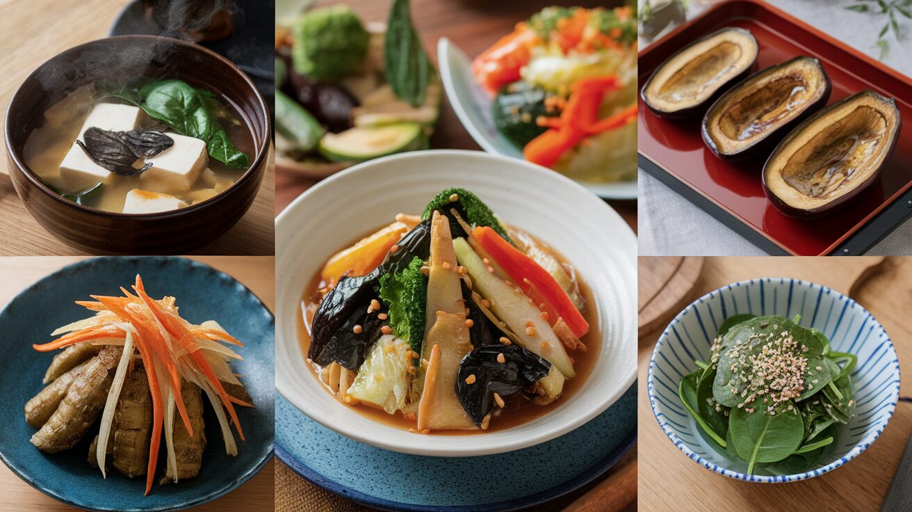 Japanese vegetable recipes