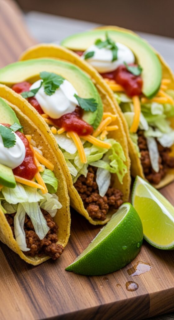 Juicy Beef Tacos
