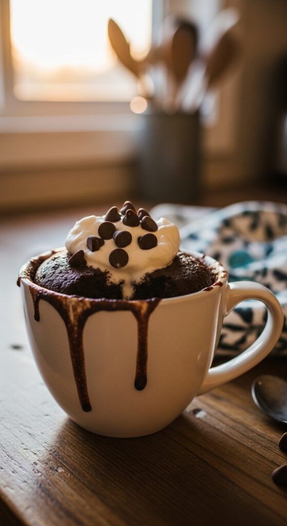 Keto Chocolate Mug Cake