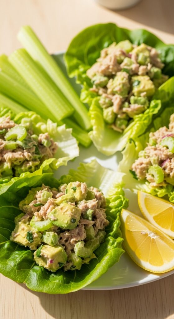 Low Carb Avocado Tuna Salad
