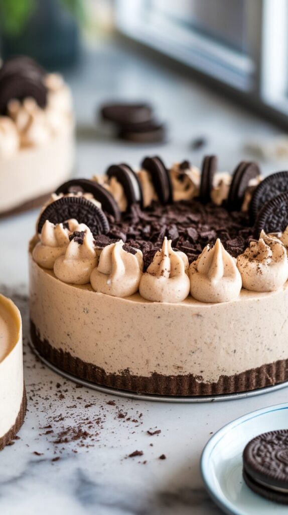 No-Bake Oreo Cheesecake