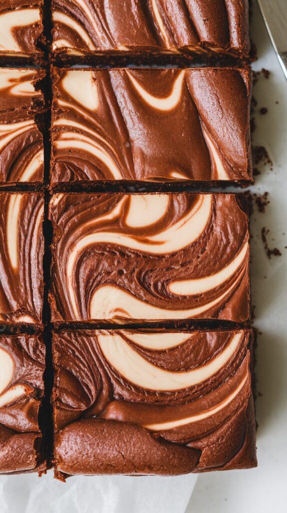 Nutella Swirl Brownies