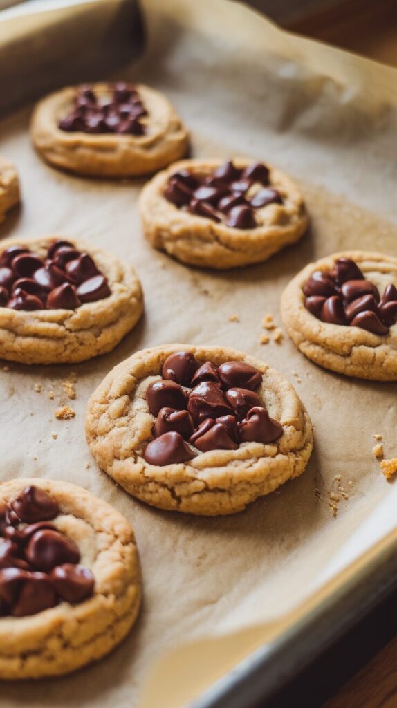 Peanut Butter Chocolate Chip Cookies