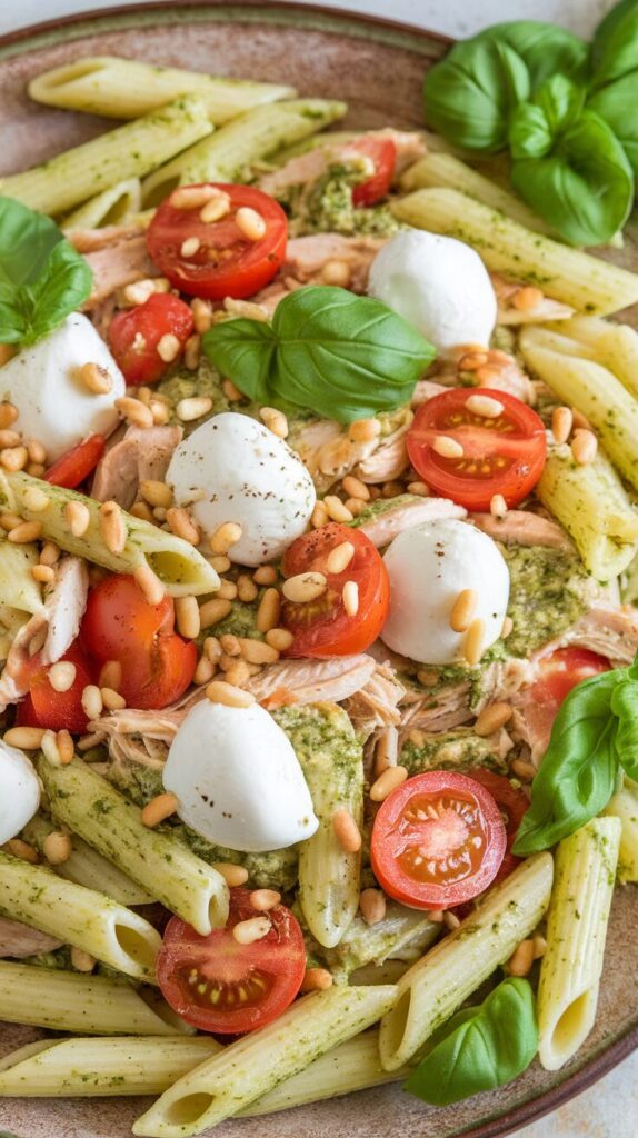 Pesto Pasta with Chicken