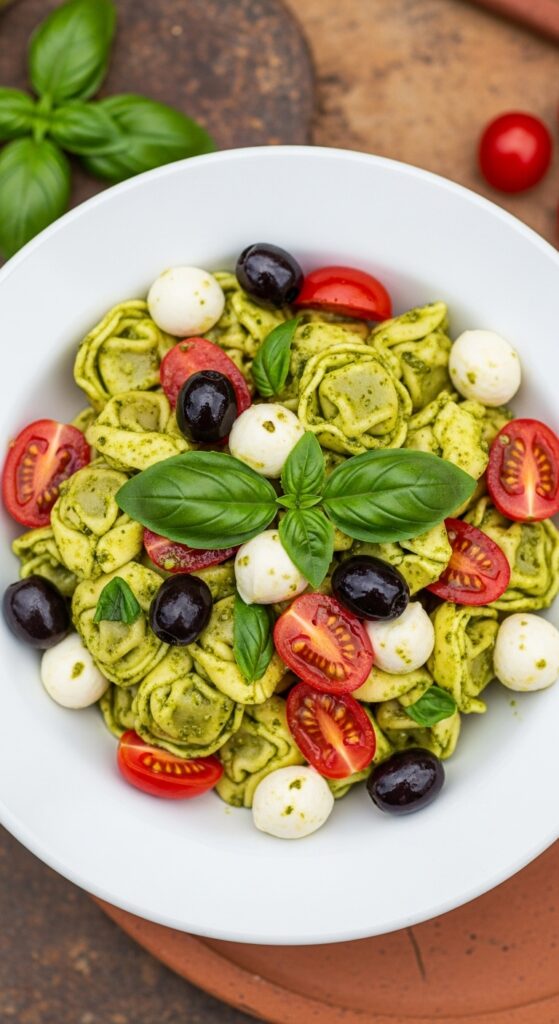 Pesto Tortellini Salad
