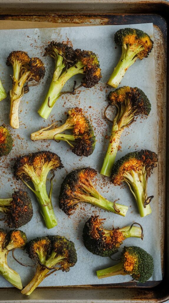 Roasted Broccoli with Chili Flakes