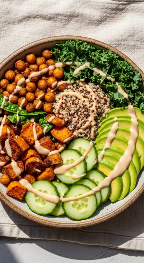 Roasted Chickpea Buddha Bowl