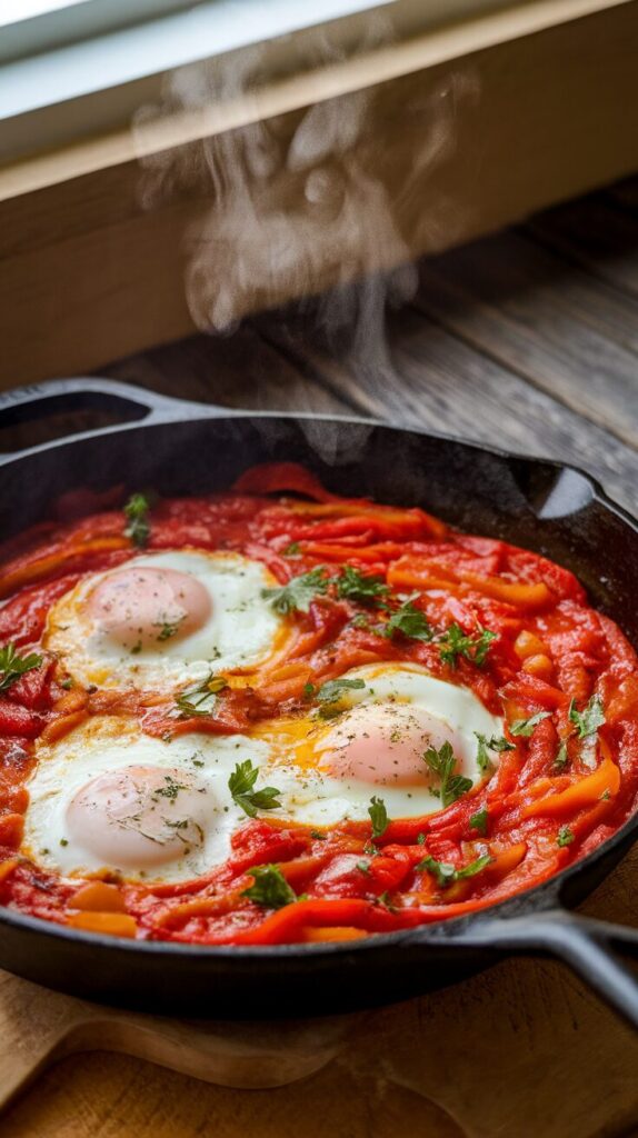 Shakshuka with Frozen Tomatoes