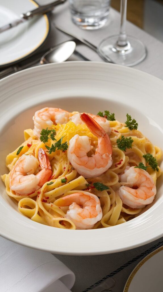 Shrimp Scampi Pasta
