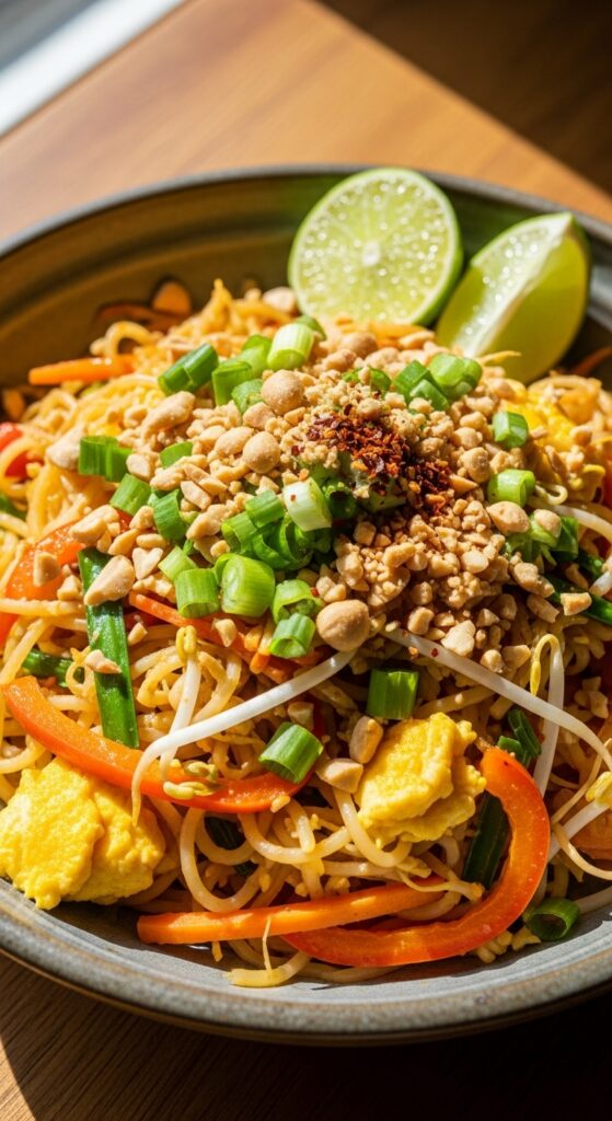 Spaghetti Squash Pad Thai