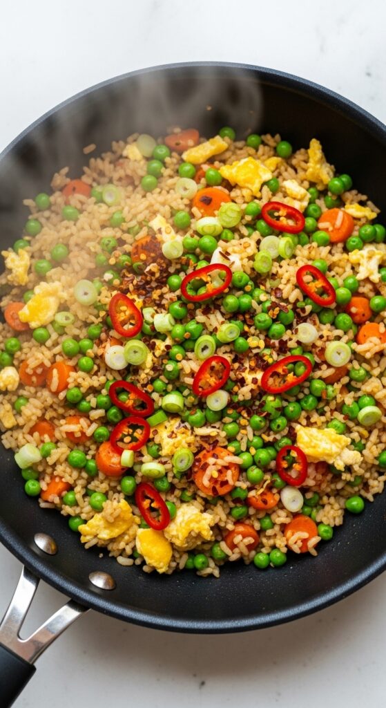 Spicy Cauliflower Fried Rice