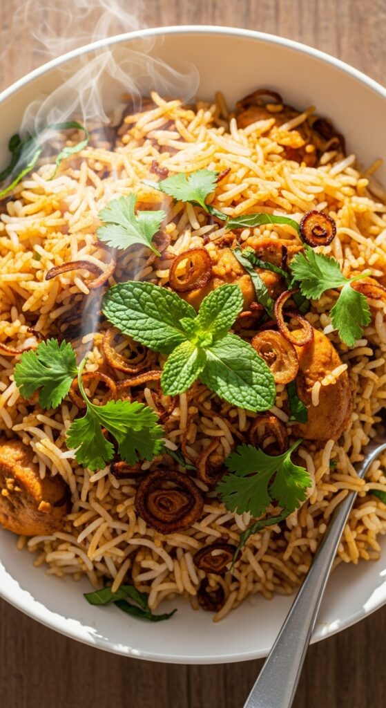 Spicy Chicken Biryani