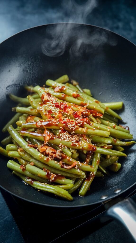 Spicy Stir-Fried Green Beans