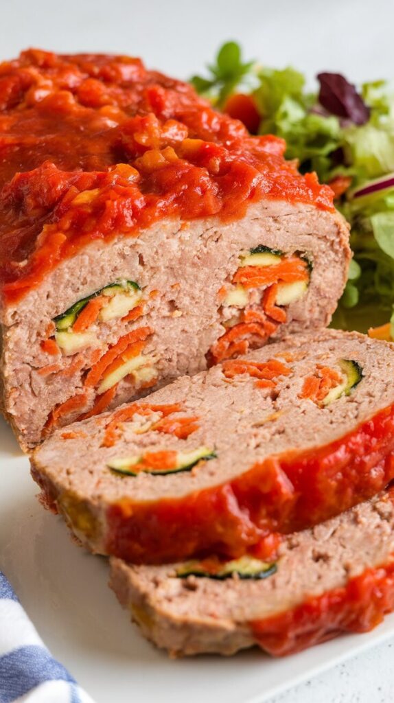 Turkey & Veggie Meatloaf 