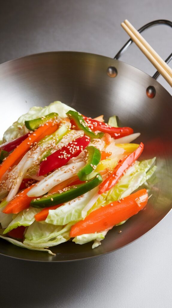 Yasai Itame (Japanese Stir-Fried Vegetables)