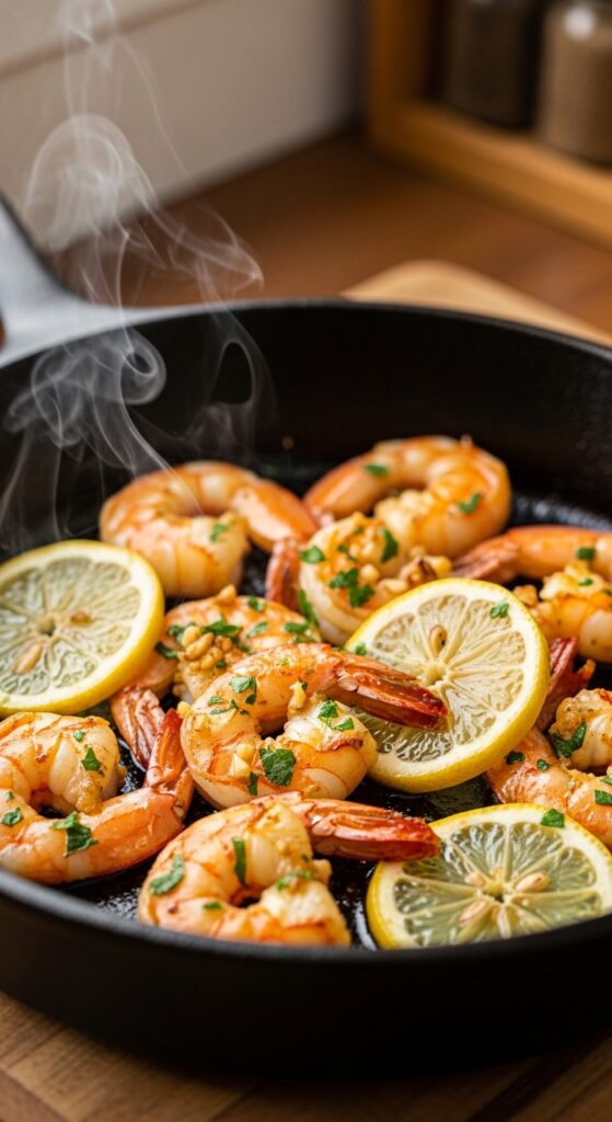 Zesty Lemon Garlic Shrimp