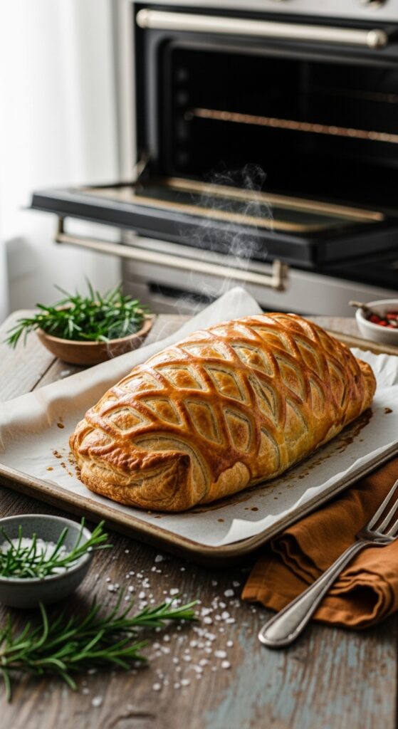 Baking Beef Wellington