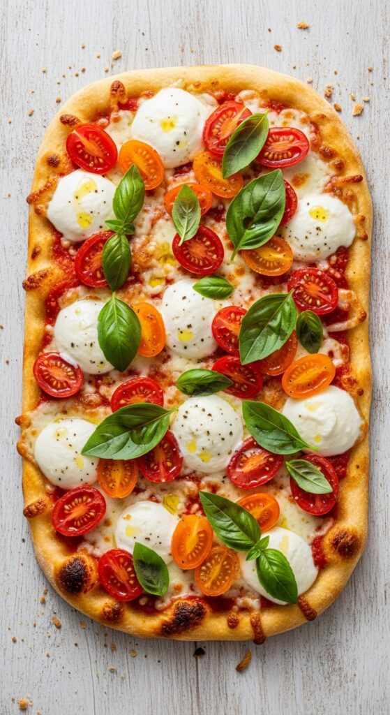 Caprese Flatbread Pizza