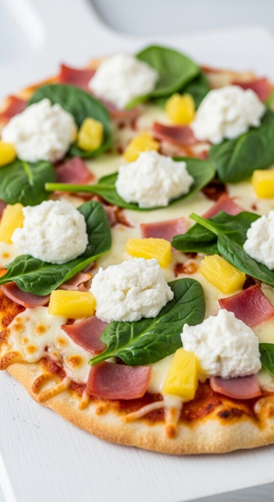 Hawaiian Flatbread Pizza