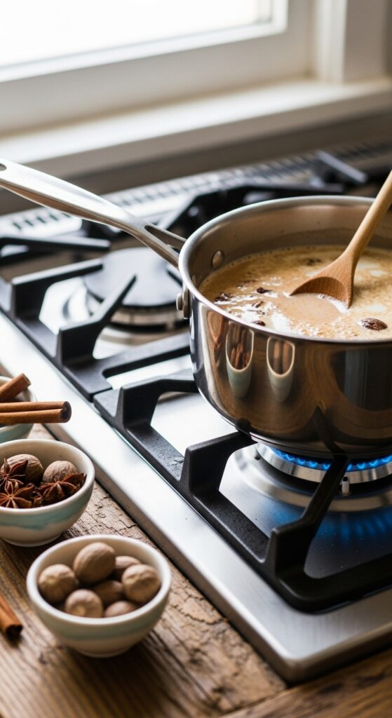 Heating the Milk and Cream