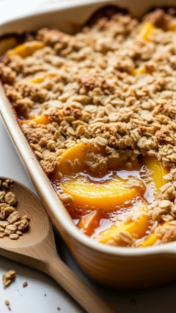 Make the Perfect Peach Crisp Recipe