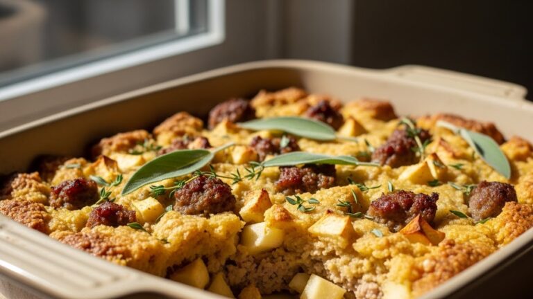 apple sausage stuffing