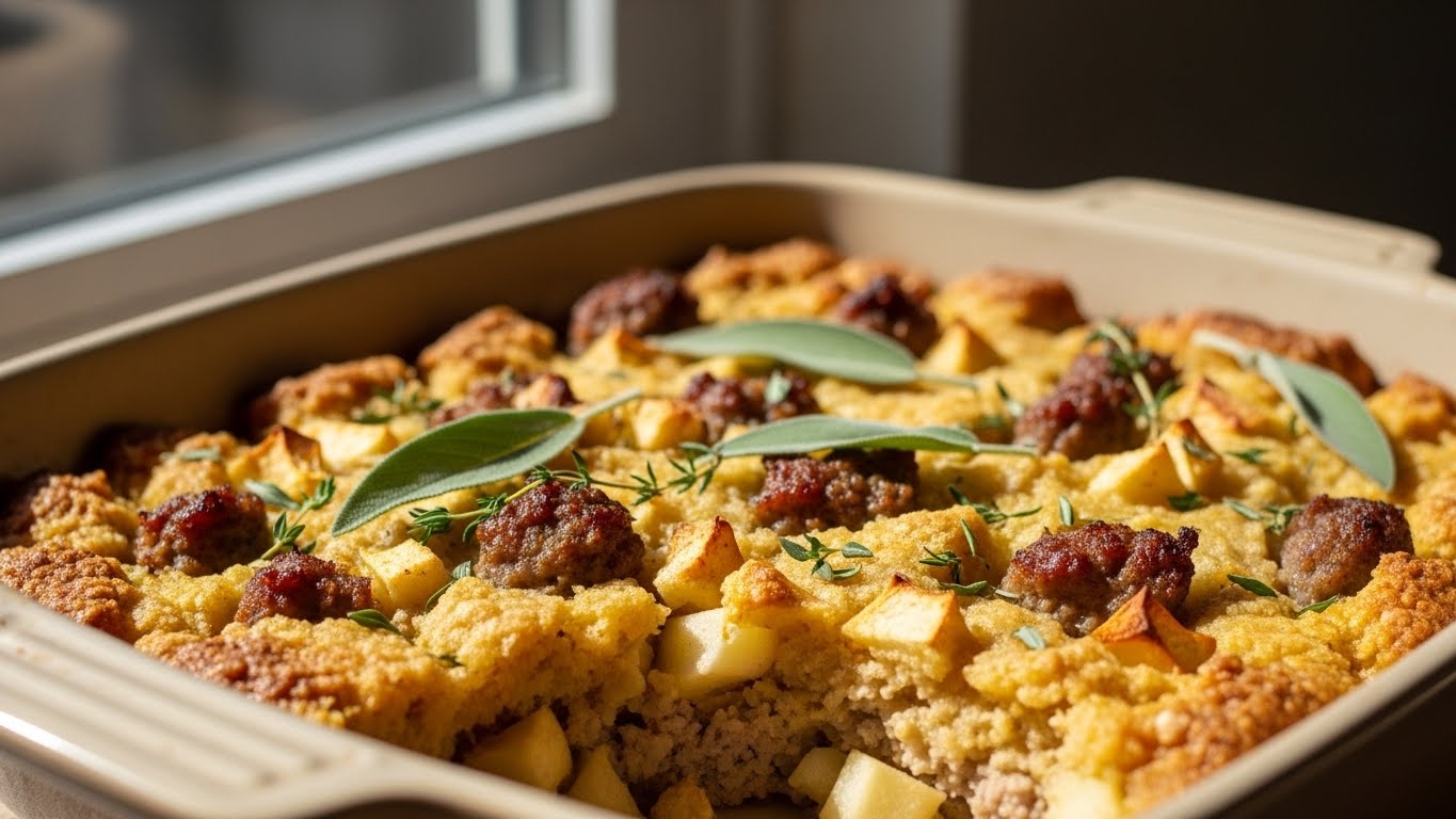 apple sausage stuffing