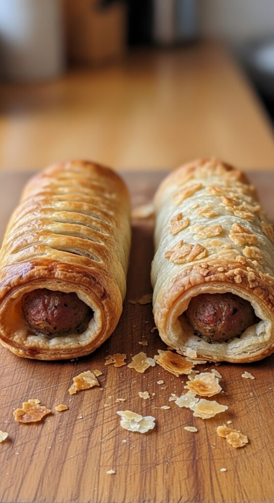 baked sausage rolls
