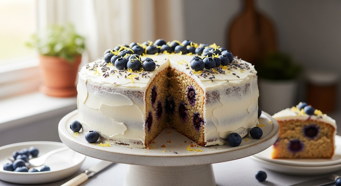 blueberry lavender cake recipe