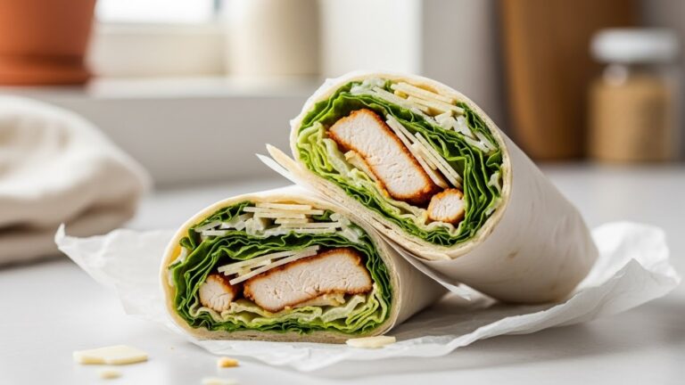 chicken caesar wrap recipe