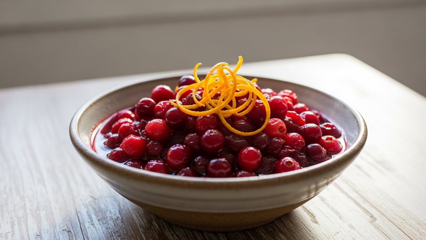 cranberry sauce recipe