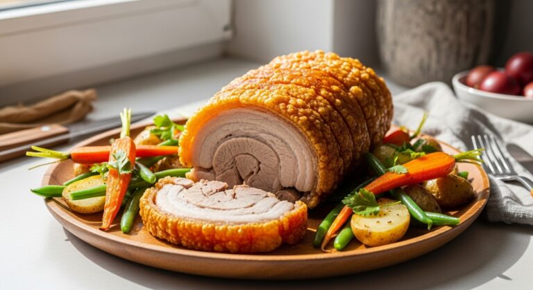 crispy pork belly roll recipe